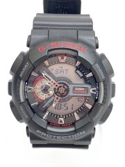 画像：腕時計/デジアナ/ラバー/BLK/BLK/ga-110