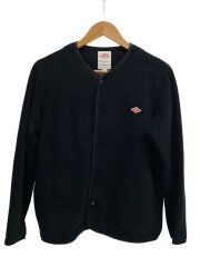 画像：カーディガン(薄手)/36/ポリエステル/BLK/無地