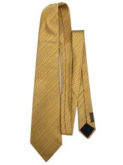 画像：ネクタイ/シルク/YLW/メンズ