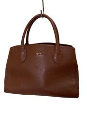 画像：トートバッグ/レザー/BRW/無地/RAS18-02