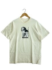画像：Tシャツ/L/コットン/IVO/freaking out tee/※腹部シミ有り//
