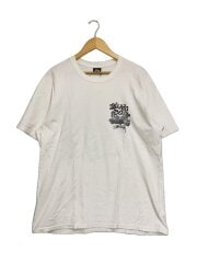 画像：Tシャツ/L/コットン/WHT//