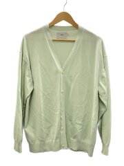 画像：カーディガン(薄手)/1/コットン/GRN/gu251-8008c/Suvin High Gauge Knit