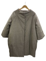 画像：Gianluca Capannolo/コート/40/ポリエステル/WHT/千鳥格子/0000012064409