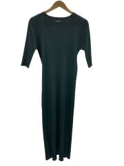 画像：半袖ワンピース/3/ポリエステル/GRN/無地/PP51JH434