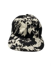 画像：キャップ/FREE/ポリエステル/BLK/総柄/メンズ/W-251246