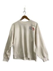 画像：スウェット/XL/コットン/WHT/90s/USA製