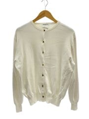 画像：カーディガン(薄手)/--/コットン/WHT/22-080-500-8020