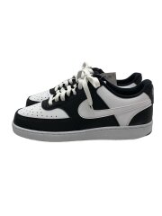 画像：COURT VISION LOW_コート ビジョン LOW/27.5cm/BLK/フェイクレザー