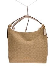 画像：ショルダーバッグ_シグネチャー/キャンバス/BEG/総柄