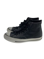 画像：CHUCK TAYLOR LEATHER HI/ハイカットスニーカー/27.5cm/ブラック/レザー/1AD812