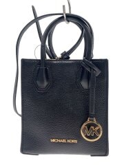 画像：MERCER/2WAY/SHOPPER XBODY/レザー/ブラック/無地/35S1GM9T0L//