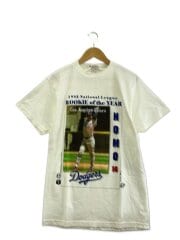 画像：Tシャツ/M/コットン/WHT/1995/野茂/NOMO