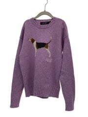 画像：ニット・セーター(厚手)/XXS/コットン/PUP/無地/犬刺繍