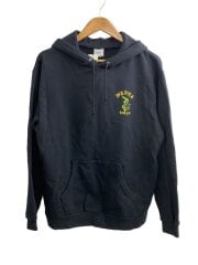 画像：ヘビプリント/パーカー/2/コットン/BLK