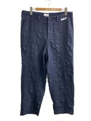 画像：2024AW/ボトム/4/ウール/NVY/242TQDT-PTM06