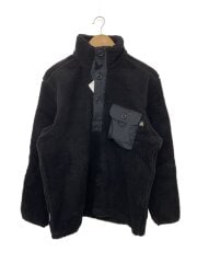 画像：00S/アノラックフリースジャケット/L/ポリエステル/BLK