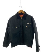 画像：ジャケット/L/コットン/BLK/U2233469-A