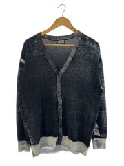 画像：メッシュジップニットパーカー/K-LIDY-NEW/ジップパーカー/S/コットン/BLK/無地