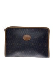 画像：セカンドバッグ/--/BLK/総柄