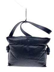 画像：ショルダーバッグ/レザー/BLK