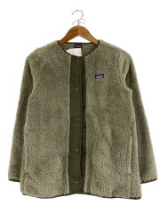 画像：Girls Los Gatos Cardigan/XL/ポリエステル/KHK/無地/STY65440//