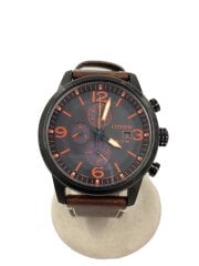 画像：ECO DRIVE/ソーラー腕時計/デジタル/レザー/BLK/BLK