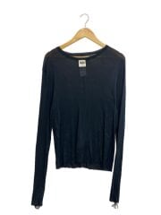 画像：DaisySkelton Rib Tag Tee/L/コットン/BLK/無地/26SS C11//