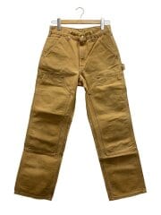 画像：USA製/ダブルニーペインターパンツ/ダック/30/コットン/BEG/b01-brn//