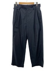 画像：ストレートパンツ/3/コットン/BLK/無地/25sap-04-15h