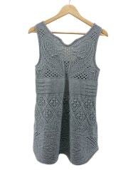 画像：ニット・セーター(厚手)/2/ウール/BLU/MM25FW-KN092