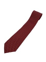 画像：ネクタイ/シルク/RED/総柄/メンズ