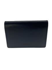 画像：カードケース/レザー/BLK/無地/メンズ/187-01356