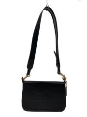 画像：ショルダーバッグ/レザー/BLK/F72703