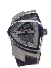 画像：自動巻腕時計/アナログ/レザー/H245150/ベンチュラ オート