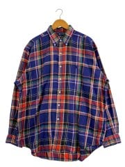 画像：長袖シャツ/XL/コットン/マルチカラー/チェック/BLAKE//