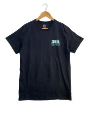 画像：Tシャツ/M/コットン/BLK/プリント//
