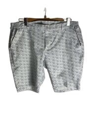 画像：SOLOTEXR Eco-Hybrid ストレッチショートパンツ/8/WHT/総柄/MMMK-4441//
