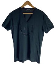 画像：Y2K/Vネック/黒タグ/Tシャツ/56/コットン/BLK/G8569T//
