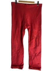 画像：80s/リバースウィーブ/スウェットパンツ/ボトム/L/コットン/RED