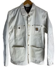 画像：MICHIGAN CHORE COAT/ダック/カバーオール/L/コットン/WHT