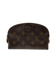 画像：ポシェット・コスメティックPM_モノグラム・キャンバス/PVC/BRW/総柄