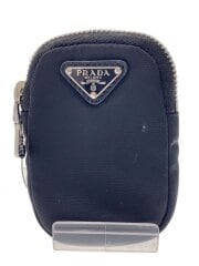 画像：ポーチ/ナイロン/BLK/無地