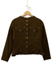 画像：ライナー付ジャケット/M/コットン/BRW