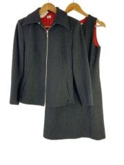 画像：セットアップ/SIZE:ジャケット42/ワンピース40/ウール/BLK/220-5.JK.PM