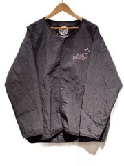 画像：キルティングジャケット/L/ナイロン/BLK