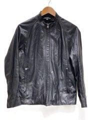 画像：レザージャケット・ブルゾン/XS/レザー/BLK/02-2305000