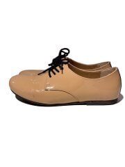 画像：SAUNDERS/ドレスシューズ/23cm/BEG/エナメル