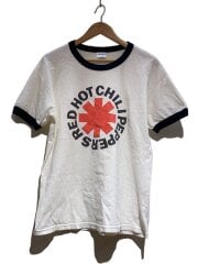 画像：RED HOT CHILI PEPPERS/リンガーTシャツ/M/コットン/WHT