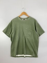 画像：Tシャツ/M/コットン/KHK//